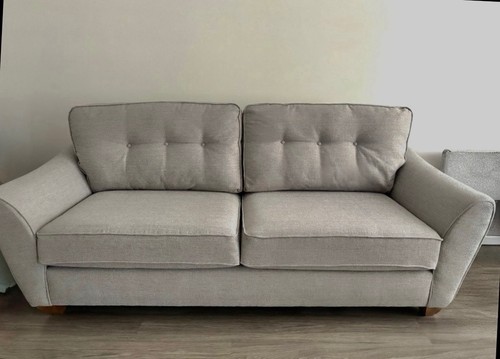 Florin light grey fabric three - light,