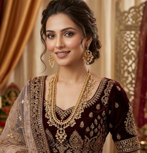 Gold plated indian - gold, bridal
