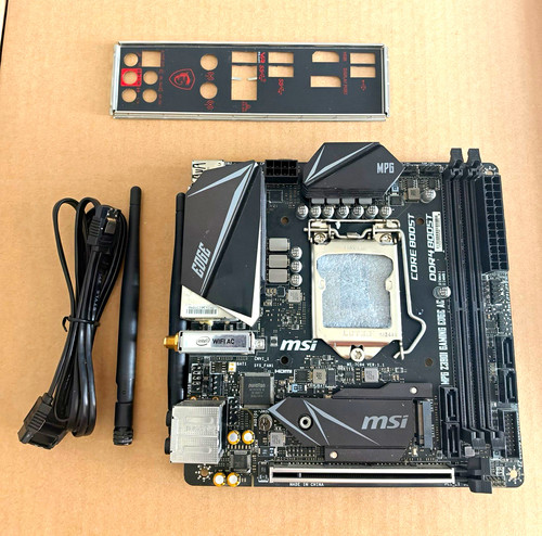 Msi mpg z390i gaming edge - msi,