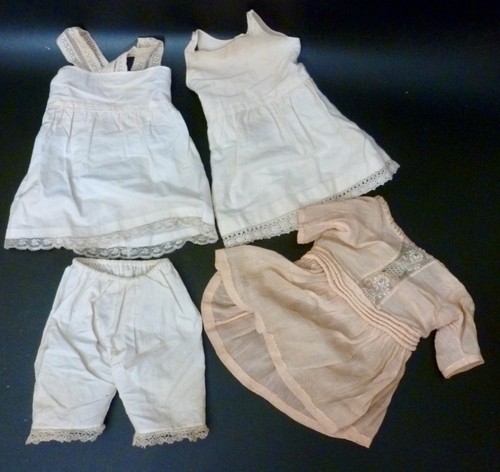 Dress for antique doll - antique, doll,