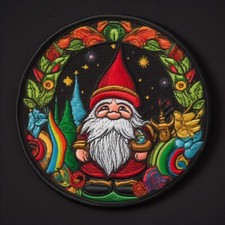 Santa Claus Patch Iron-on