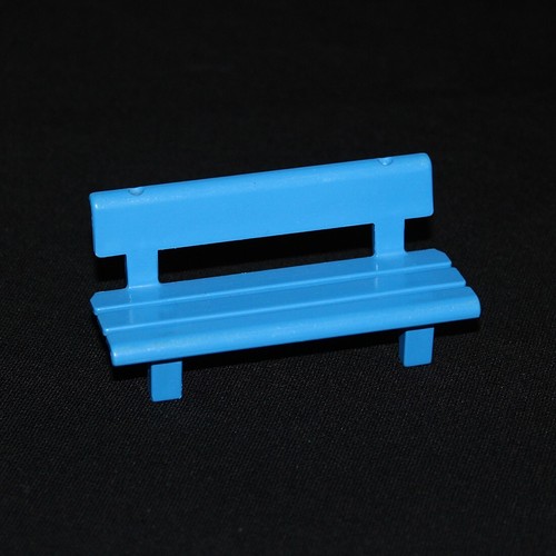 Playmobil country bench blue
