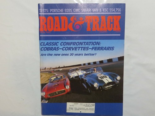Road track 1985 april - road, &