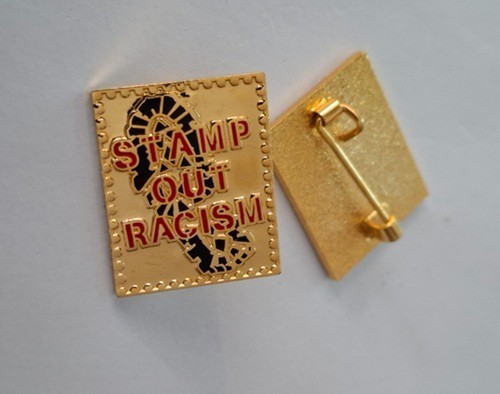 Stamp out racism hard - stamp,