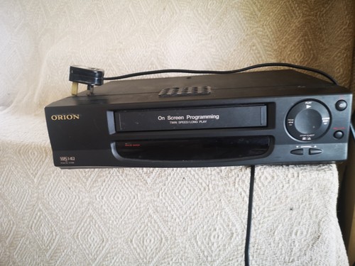 Vintage vhs video recorder - vintage,