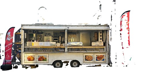 Shawarma grill mobile - grill,