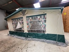 12 ISABELLA CAPRI LUX USED CARAVAN AWNING 875-900 SIZE 10 FIBRE FRAME