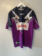 NRL MELBOURNE STORM 2007 JERSEY SIZE MEDIUM TEAM ISSUE REEBOK