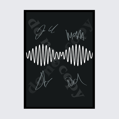 Arctic monkeys band signed - arctic,