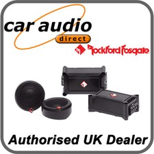 ROCKFORD FOSGATE P1T-S 120 Watt 1" Car Audio Stereo Component Tweeters Pair
