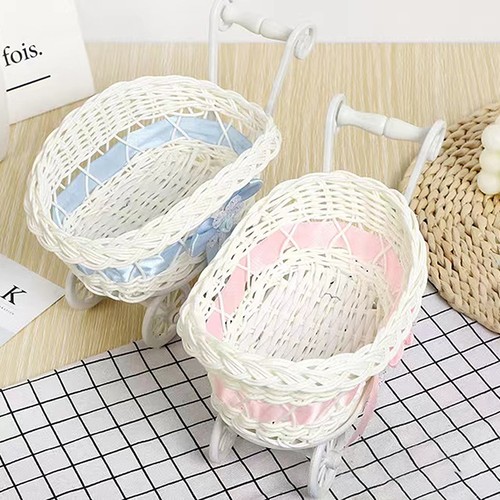 Basket baby cart stroller - basket,