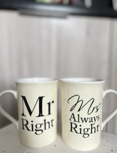 Right and mrs always - always,