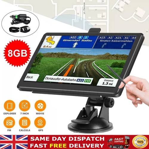 Car truck sat nav - nav, uk&eu