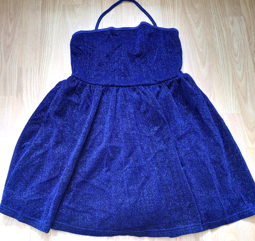 Girls shein blue sparkly - blue,