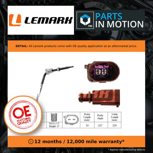 Exhaust temperature sensor - exhaust,