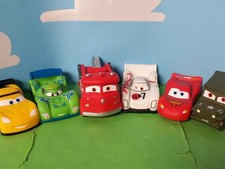 DISNEY STORE 6 CARS BATH TOYS