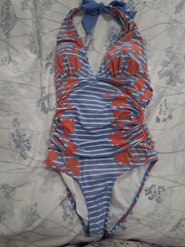 Ladies joules blue and orange - ladies,