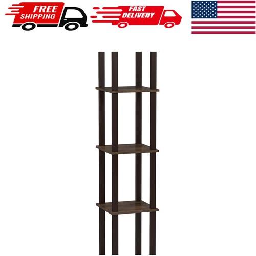 Sturdy walnut tier corner - 5-tier,