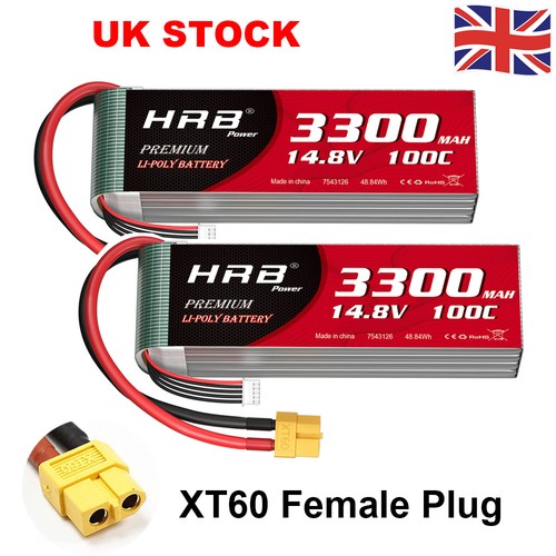 2pcs hrb 3300mah - hrb, lipo
