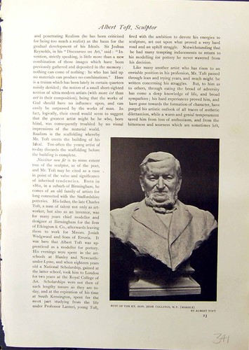 Old print bust - print, jesse