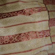 VINTAGE RETRO CURTAIN PANEL HANDMADE 30s 40s 50s MID CENTURY KITCHENALIA FABRIC