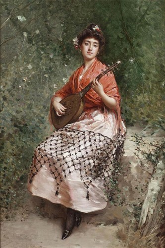 Oil painting handpainted - oil, on