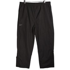 Gelert Trousers Womens UK 18 Black Stormlite 5000 Waterproof Elasticated Hiking