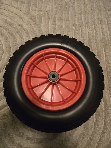 Beach trolley wheel - 14", pu