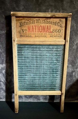 Antique national washboard - national,