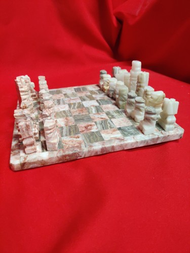 Chess set made from marble - from, &