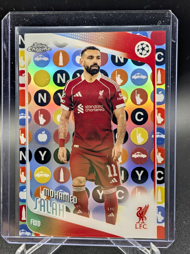 2025 topps chrome salah - topps,