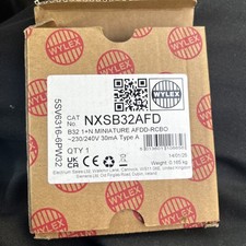 Wylex NXS Compact AFDD / RCBO 30mA  32A, 16A  Type A curve B ! New !