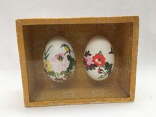 Pair of Vintage Hand Painted