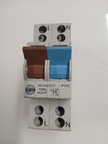 Wylex ws102cdtt 100a ac22a - ws102cdtt,