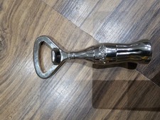 Coca Cola Silver Tone Bottle