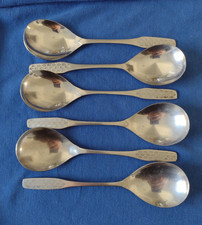 Viners Shape Stainless Steel-Six Fruit Spoons 14.2 cm