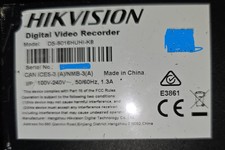 DS-9016HUHI-K8 Hikvision Hybrid DVR