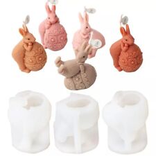 Silicone Rabbit Egg Candle