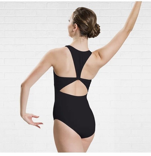 Black leotard plume - black, multi