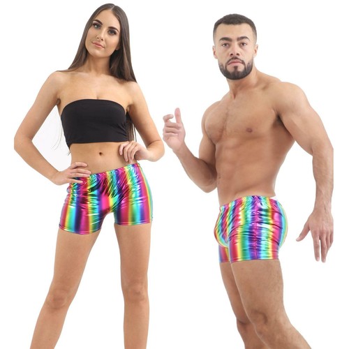 Unisex metallic shiny hot - unisex,