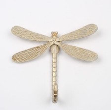 Small Metal Gold Dragonfly
