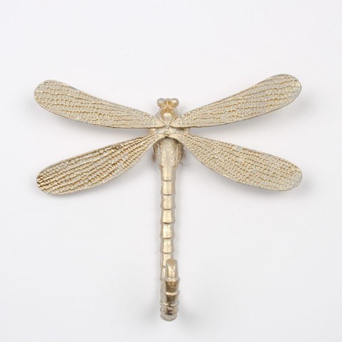 Small metal gold dragonfly - gold,