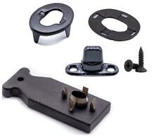 DOT Turnbutton fastener military black 6mm kit eyelet twist base boat canopy