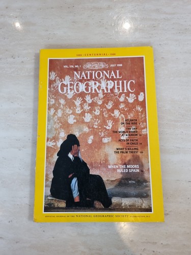 National geographic july 1988 - national,
