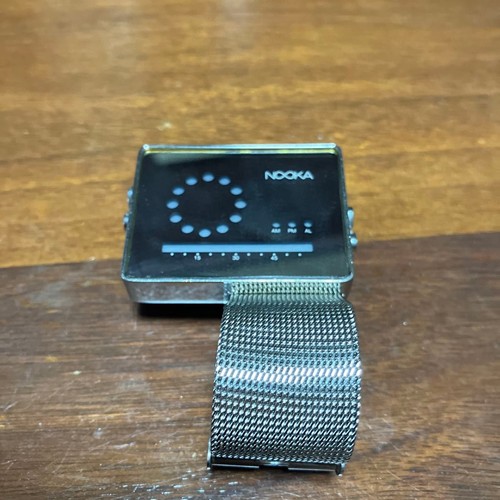 Nooka watch non working - non, silver
