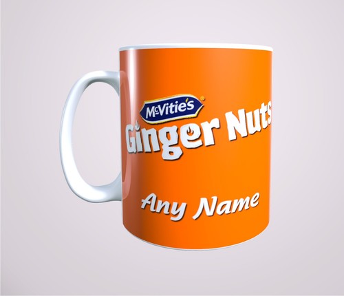 Personalised ginger nuts - ginger,