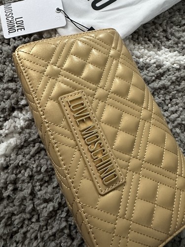 Moschino gold bag - gold,