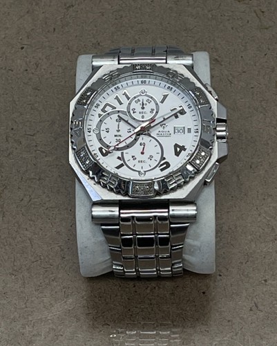 Aqua master chronograph watch - aqua,
