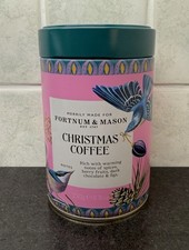 Fortnum and Mason Christmas Coffee EMPTY Tin - Used/ EMPTY Tin Size 250g/8.8oz