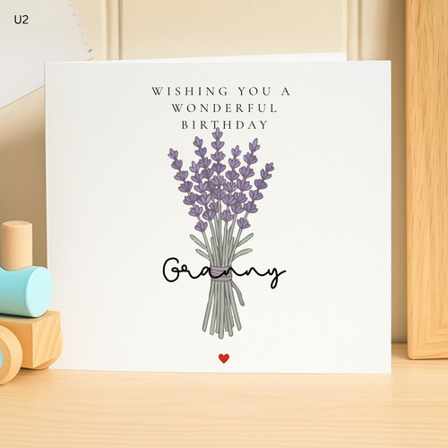 Personalised granny birthday - granny,